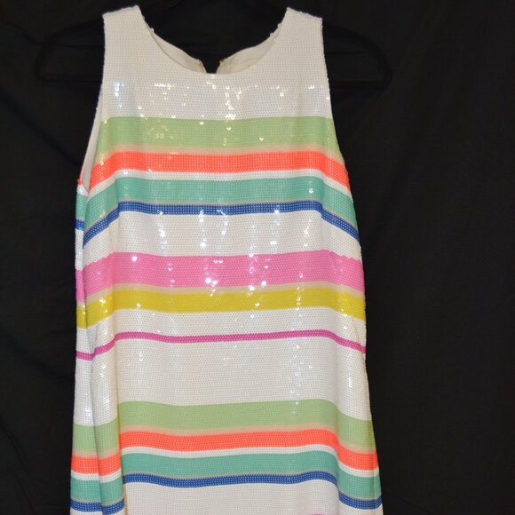 kate spade Dresses & Skirts - KATE SPADE MULTI  COLOR SEQUIN COCKTAIL DRESS SIZE 10